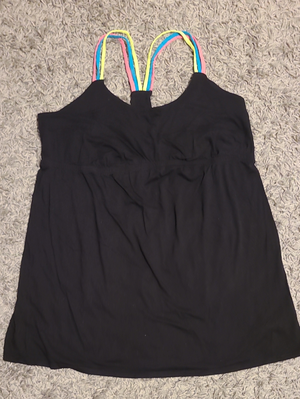 Joe Boxer Short Sleep Nightie with Multicolor Straps